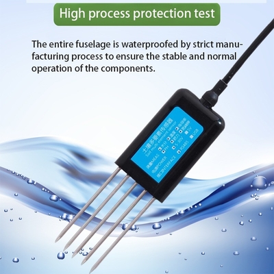 7 in 1 All-in-One Bodenfeuchtigkeit Temperatur EC PH Sensor Sonde für den Pflanzbedarf