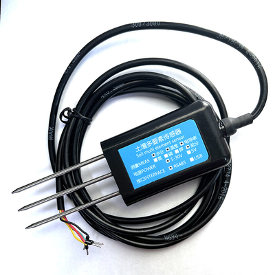 VWC Feuchtigkeit-Temperatur-Leitfähigkeit EG-Sonde 70 mm Länge für Bodenfeuchtigkeitstests