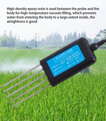 Temperatur PH NPK Feuchtigkeit EC und Salzgehalt Sensoren in der Landwirtschaft 7 in 1 Boden Tester Kit