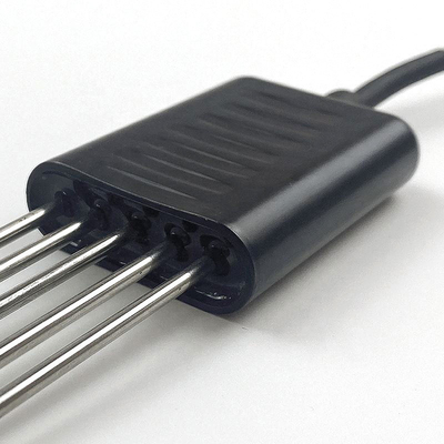 7 in1 Bodensensor zur Messung der EG-Leitfähigkeit PH NPK Temperatur Feuchtigkeit 5 Pin Ausgang