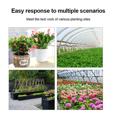 Edelstahlröhrchenprobe 3 in 1 Feuchtigkeits/Licht/Ph-Tester für Pflanzen/Rasen/Bauernhof/Garten