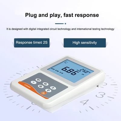 Portables DO-Meter für die Messung und Temperaturkontrolle von gelöstem Sauerstoff