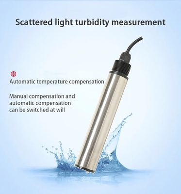 Hochgenaue RS485 4-20mA Nephelometer Wassertrübungssensor für Flüsse in der Industrie