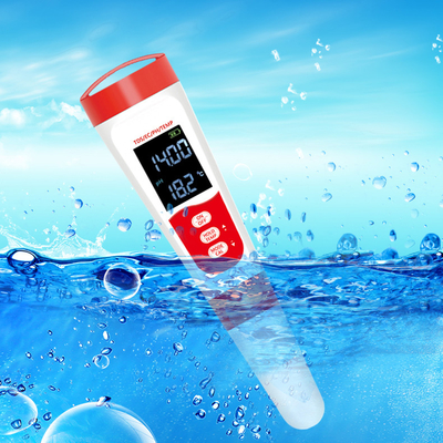 Profi-Digital-Wassermonitor-Stift-Tester mit TDS/EC/PH/Temperaturmessung