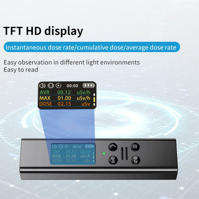 Digitales LCD-Geiger-Zähler-Dosimeter für tragbare persönliche X-Y-Beta-Strahlenmessung