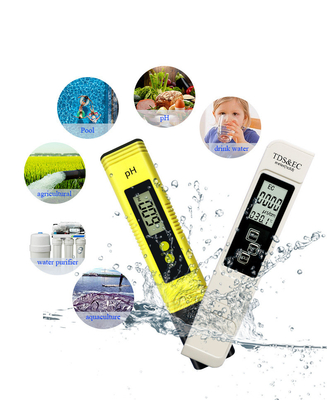 Messbereich pH 0-14 TDS 0-9990ppm EC 0-9990us/cm Meter für Aquarium RO System Lab