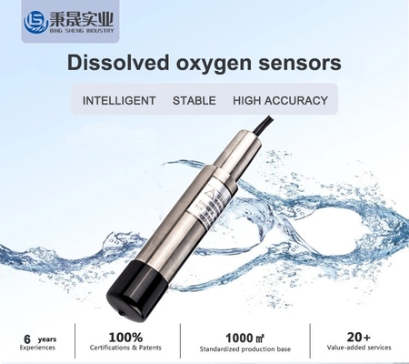 IP68 DO Messsensor Meter Sonde zur genauen Messung von in Wasser gelöstem Sauerstoff
