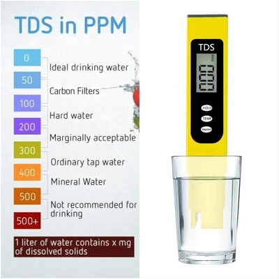 155 mm tragbarer TDS PH-Combo-Tester für die Wasseraufbereitung