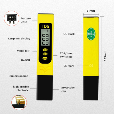 TDS-Meter für RO-Trinkwasserreiniger 150*31*18 mm