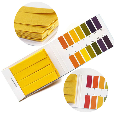 LAB 0-14 pH-Papierteststreifen universeller Indikatorpapier für pH 1-14 Alkalinitätstests