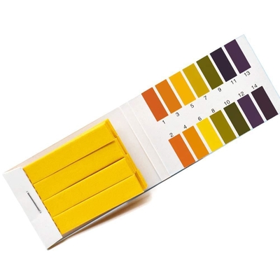 LAB 0-14 pH-Papierteststreifen universeller Indikatorpapier für pH 1-14 Alkalinitätstests