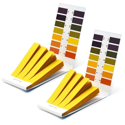 LAB 0-14 pH-Papierteststreifen universeller Indikatorpapier für pH 1-14 Alkalinitätstests