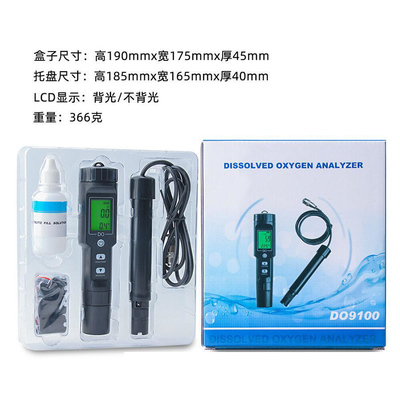 LCD-Display gelöstes Sauerstoffmesser Temperatur Wasser DO Tester für die Aquakulturanalyse