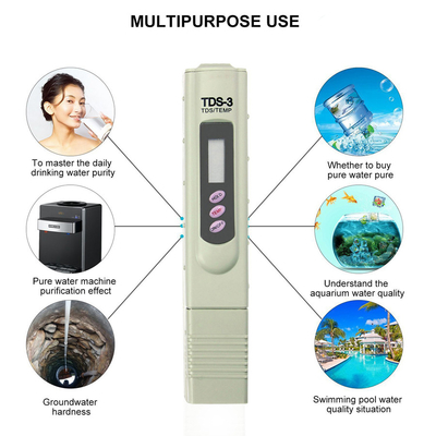 Bequemer TDS-Meter für Wasserverschmutzung und Temperaturänderungen