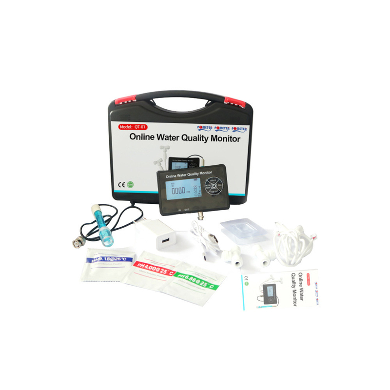 TDS/EC-Bereich 0-9999 ppm/us/cm Mehrparameterwasserprüfer für die Aquarienüberwachung